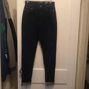 Dark denim fashion nova jeans